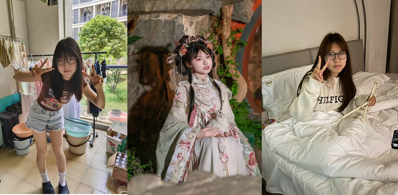 浙江中医药大学【陈一鸣】裸聊视频曝光，超文艺眼镜妹揉穴自慰甜美呻吟诱惑无比